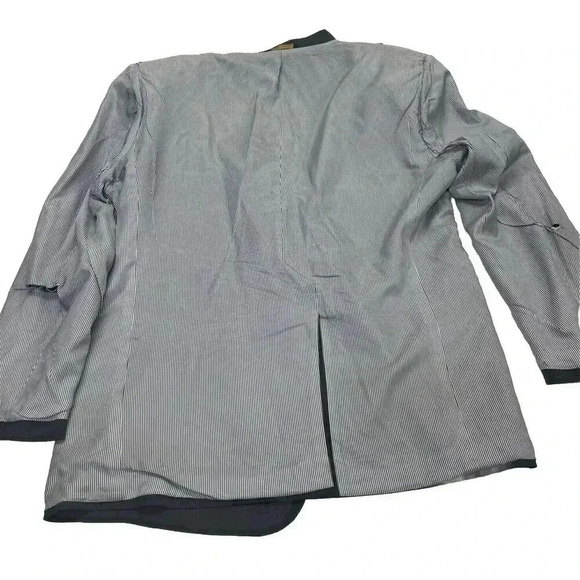 Brooks Brothers Regent Fit Two Button Gray Wool Blend Blazer Sport Coat 46R - Picture 14 of 16